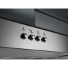 AEG 60cm Chimney Cooker Hood with Flat Glass Canopy - Stainless Steel