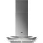 AEG 5000 Series 60cm Curved Glass Chimney Cooker Hood - Stainless Steel