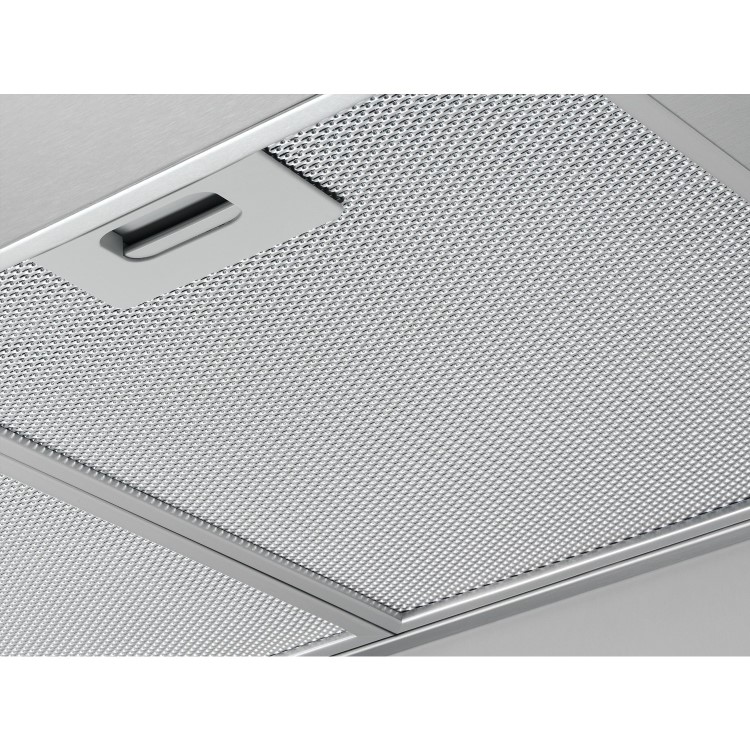 AEG 5000 Series 60cm Curved Glass Chimney Cooker Hood - Stainless Steel