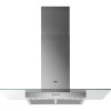 AEG 90cm Chimney Cooker Hood with Flat Glass Canopy - Stainless Steel