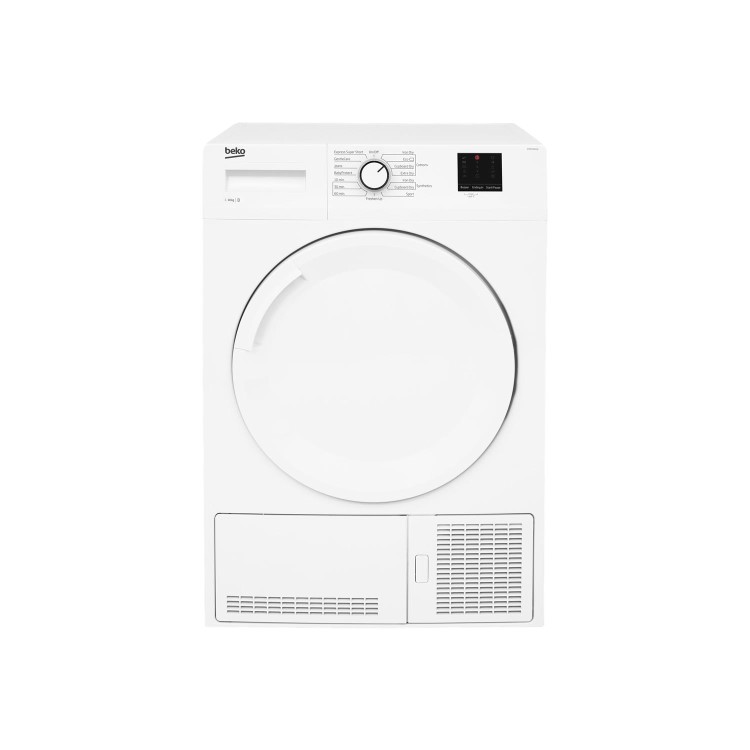 Refurbished Beko DTBC10001W Freestanding Condenser 10KG Tumble Dryer White
