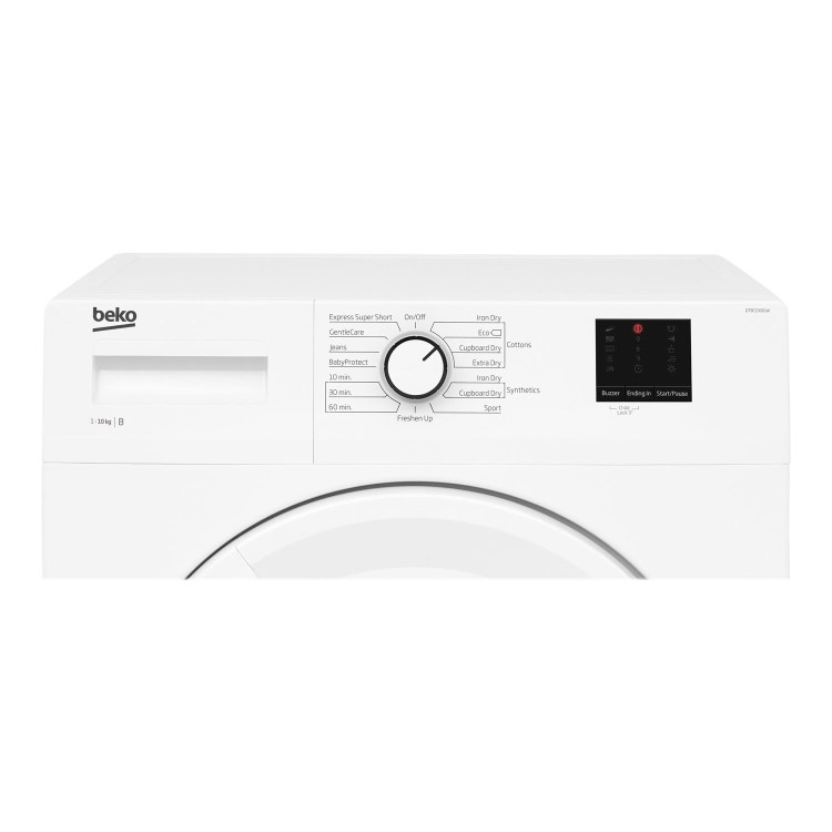 Refurbished Beko DTBC10001W Freestanding Condenser 10KG Tumble Dryer White