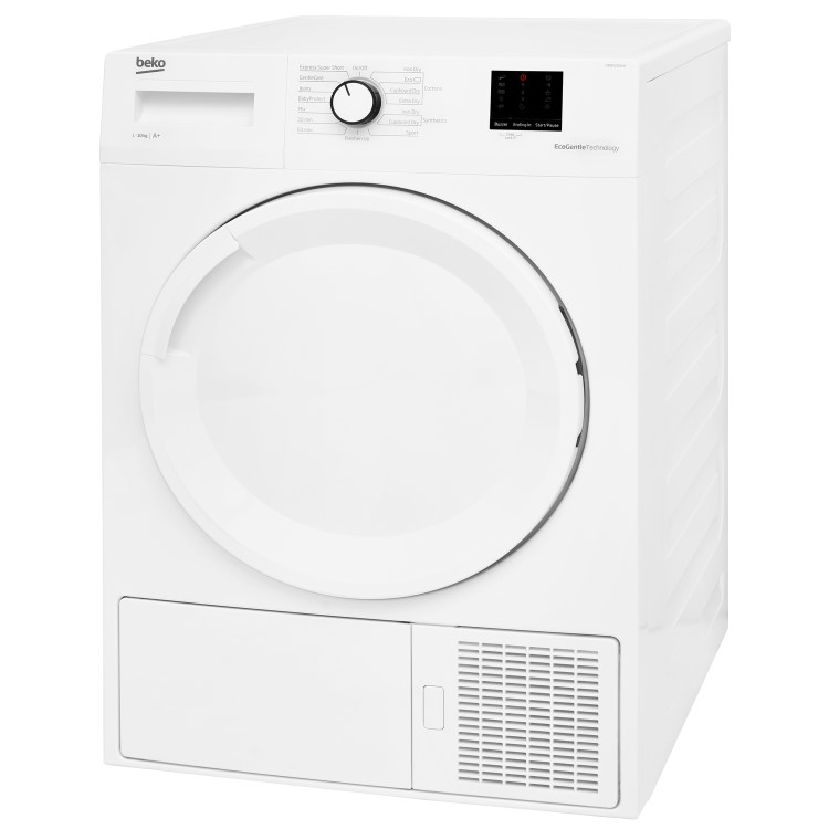 GRADE A2 - Beko DTBP10001W 10kg Freestanding Heat Pump Tumble Dryer - White