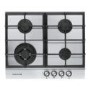 De Dietrich DTE1114X 60cm Wide Four Burner Gas Hob - Stainless Steel