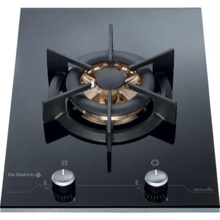 De Dietrich DTG1118X 38cm Wide Rotary Control 6kW Wok Gas Hob With