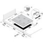 De Dietrich DTG1175X 72cm Wide Five Burner Gas-on-glass Hob With Stainless Steel Trim