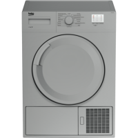 GRADE A2 - Beko DTGC7000S 7kg Freestanding Condenser Tumble Dryer - Silver