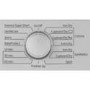 GRADE A2 - Beko DTGC7000S 7kg Freestanding Condenser Tumble Dryer - Silver