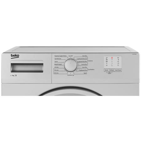 GRADE A2 - Beko DTGC7000S 7kg Freestanding Condenser Tumble Dryer - Silver