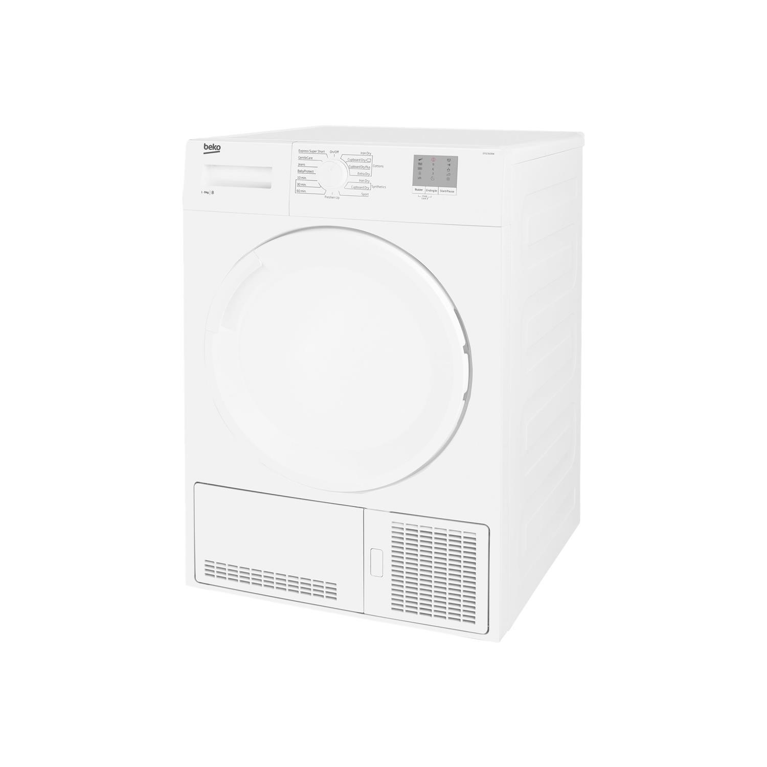 Beko DTGC9100W 9kg Freestanding Condenser Tumble Dryer White