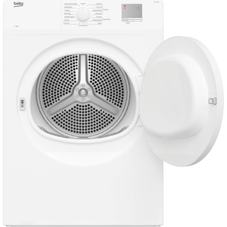 GRADE A2 - Beko DTGV7000W 7kg Freestanding Vented Tumble Dryer - White