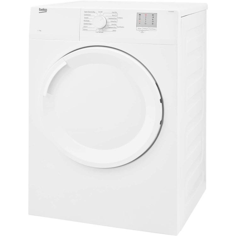 GRADE A2 - Beko DTGV7000W 7kg Freestanding Vented Tumble Dryer - White