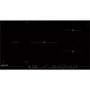 De Dietrich DTI1177X 93cm Touch Slider Control 4-5 Zone Induction Hob Black With Zoneless Cooking