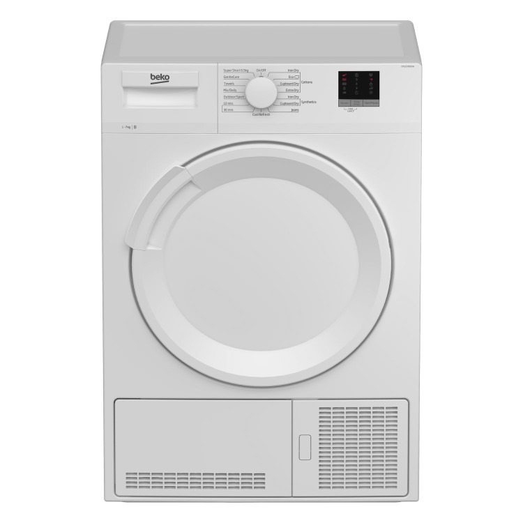 Beko DTLCE70051W 7kg Freestanding Condenser Tumble Dryer - White
