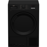 Beko DTLCE80051B Freestanding 8kg Condenser Tumble Dryer - Black