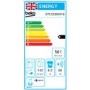 Beko DTLCE80051B Freestanding 8kg Condenser Tumble Dryer - Black