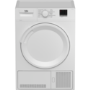 Refurbished Beko DTLCE80051W Freestanding Condenser 8KG Tumble Dryer White