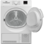 Refurbished Beko DTLCE80051W Freestanding Condenser 8KG Tumble Dryer White