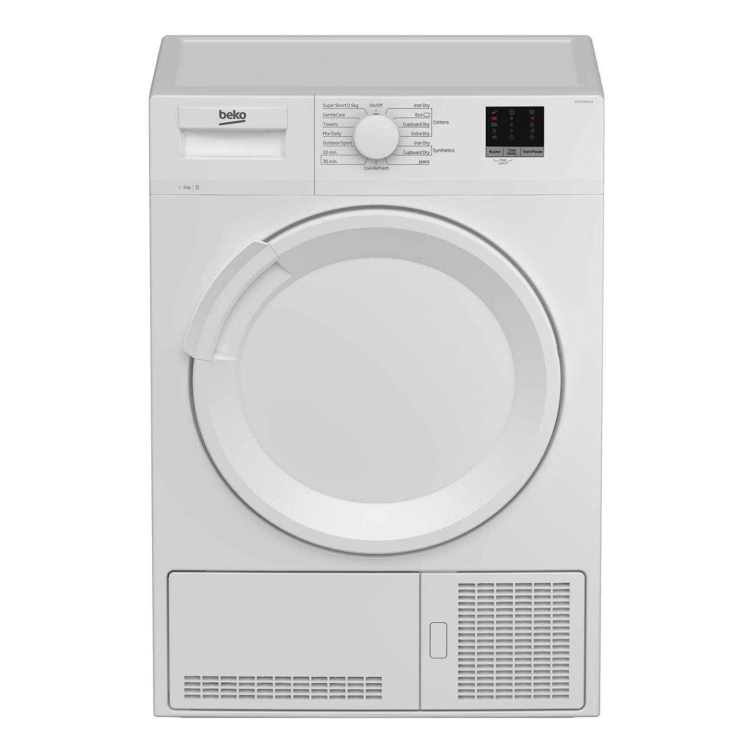 Beko 9Kg Condenser Tumble Dryer  DTLCE90051W