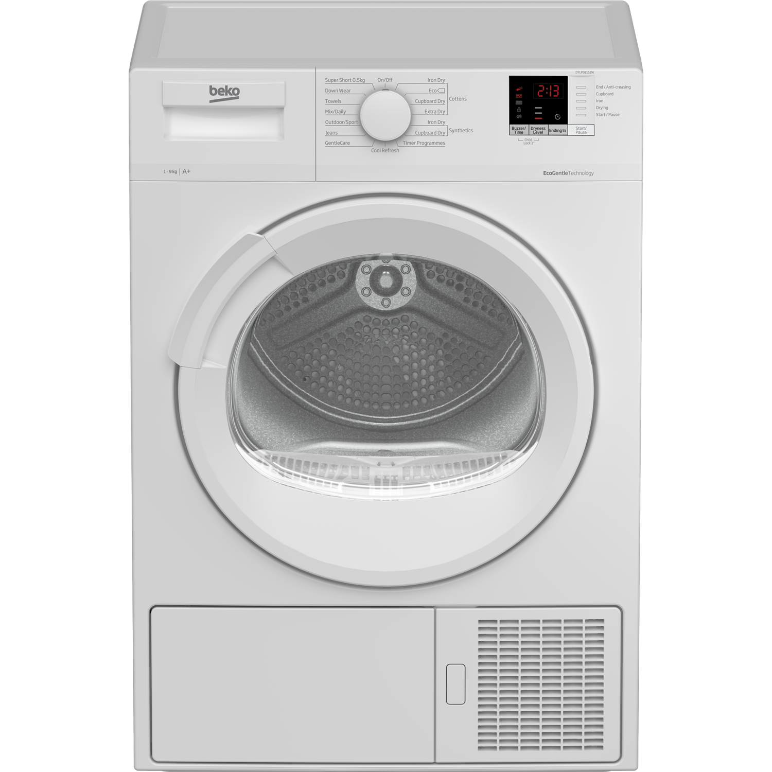 Beko 9kg Freestanding Heat Pump Tumble Dryer - White