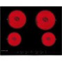 De Dietrich DTV1120X 65cm Wide Four Zone Ceramic Hob With Stainless Steel Trim