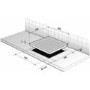 De Dietrich DTV1120X 65cm Wide Four Zone Ceramic Hob With Stainless Steel Trim