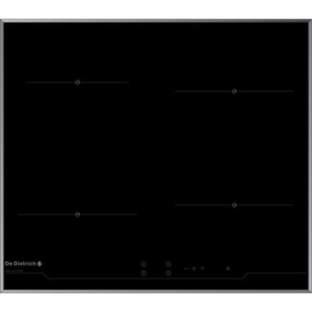 De Dietrich DTi1200V 58cm Wide Four Zone Induction Hob With Bevelled Edge