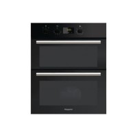 Refurbished Hotpoint Luce DU2540BL 60cm Double Built Under Electric Oven Black Refurbished Hotpoint Luce DU2540BL 60cm Double Built Under Electric Oven Black