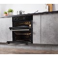 Hotpoint Luce Built-Under Electric Double Oven - Black