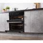 Refurbished Hotpoint Luce DU2540BL 60cm Double Built Under Electric Oven Black