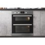 Refurbished Hotpoint DU2540IX 60cm Double Built Under Electric Oven Stainless Steel