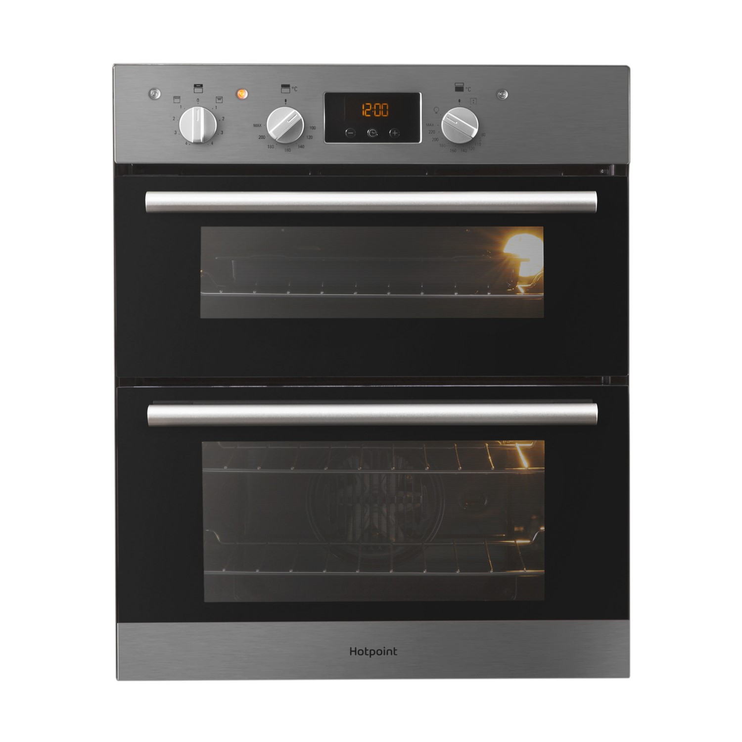 GRADE A2 Hotpoint DU2540IX Luce Electric Builtunder Double Oven