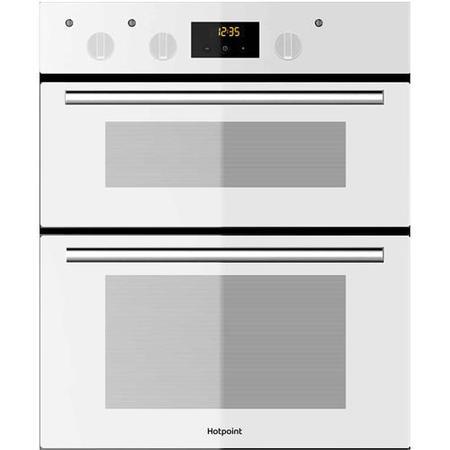 GRADE A1 - Hotpoint DU2540WH Luce Electric Built-under Double Oven White