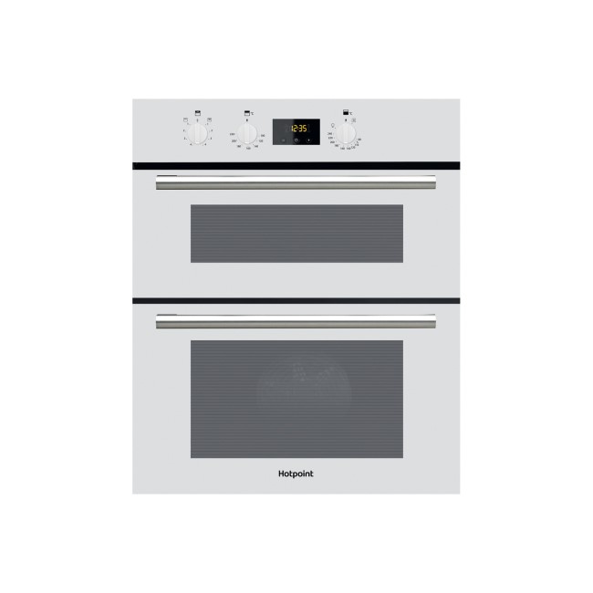 Hotpoint Luce Electric Built Under Double Oven - White