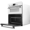 Refurbished Hotpoint DU2540WH Luce Electric Built-under Double Oven White