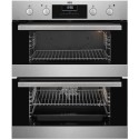 A2/DUB331110M Refurbished AEG DUB331110M 60cm Double Built Under Electric Oven with Catalytic Liners Stainless Steel