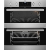 AEG 6000 Series DUB331110M Built-Under Electric Double Oven - Stainless Steel AEG 6000 Series DUB331110M Built-Under Electric Double Oven - Stainless Steel