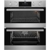 Refurbished AEG DUB331110M 60cm Double Built Under Electric Oven Stainless Steel