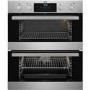 AEG 6000 Series DUB331110M Built-Under Electric Double Oven - Stainless Steel