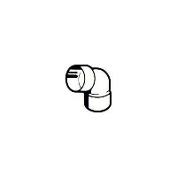 Britannia DUCT-690 150mm Diameter 90 Degree Bend Ducting