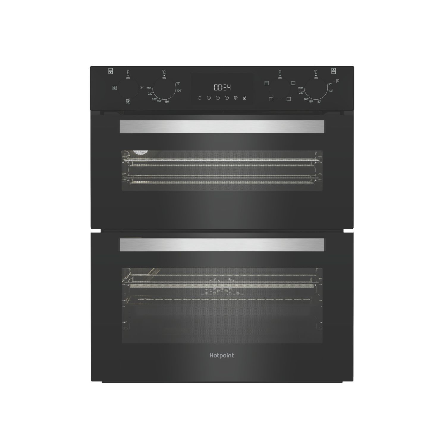 Hotpoint DUH10DB Built Under Electric Double Oven - Black