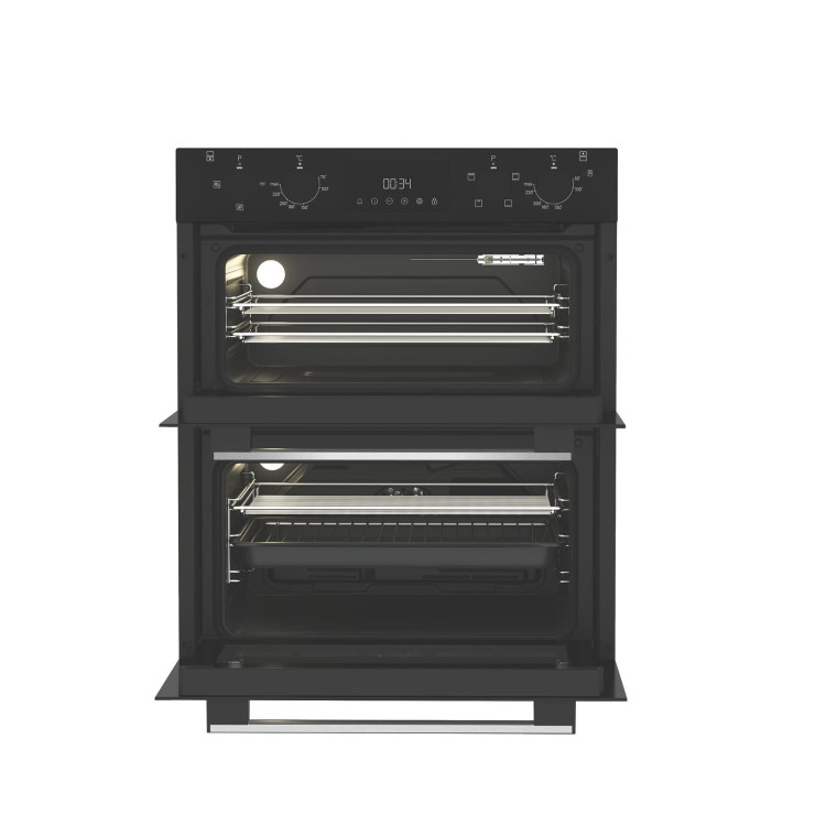 Hotpoint Built-In Electric Double Oven - Black
