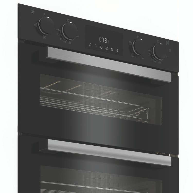 Hotpoint Built-In Electric Double Oven - Black