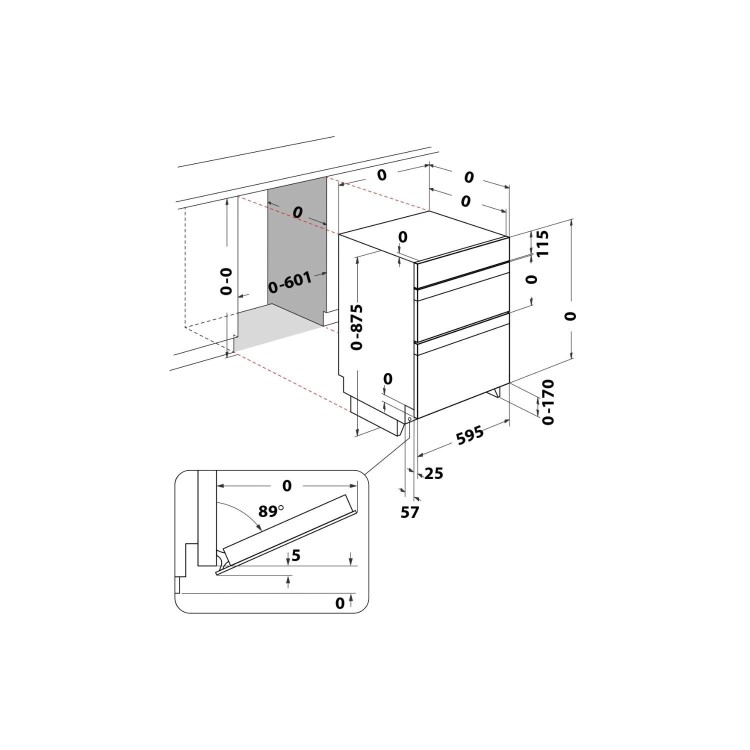 Hotpoint Built-In Electric Double Oven - Stainless Steel