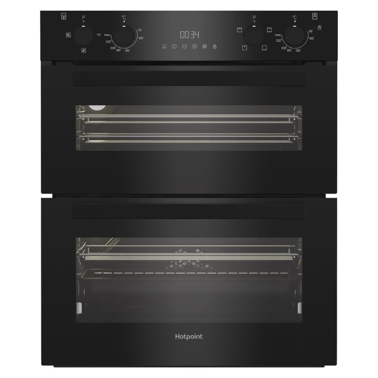 Hotpoint DUH12G1B Built Under Electric Double Oven - Black