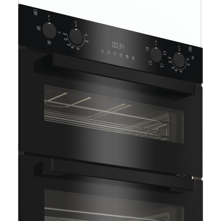 Hotpoint DUH12G1B Built Under Electric Double Oven - Black