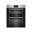 DUI10DIX Indesit Electric Built Under Double Oven - Stainless Steel