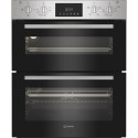 DUI12DIX Indesit DUI12DIX Electric Built Under Double Oven - Stainless Steel 
