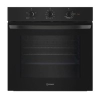 Indesit Electric Built In Double Oven - Stainless Steel