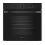 Indesit Electric Built In Double Oven - Stainless Steel